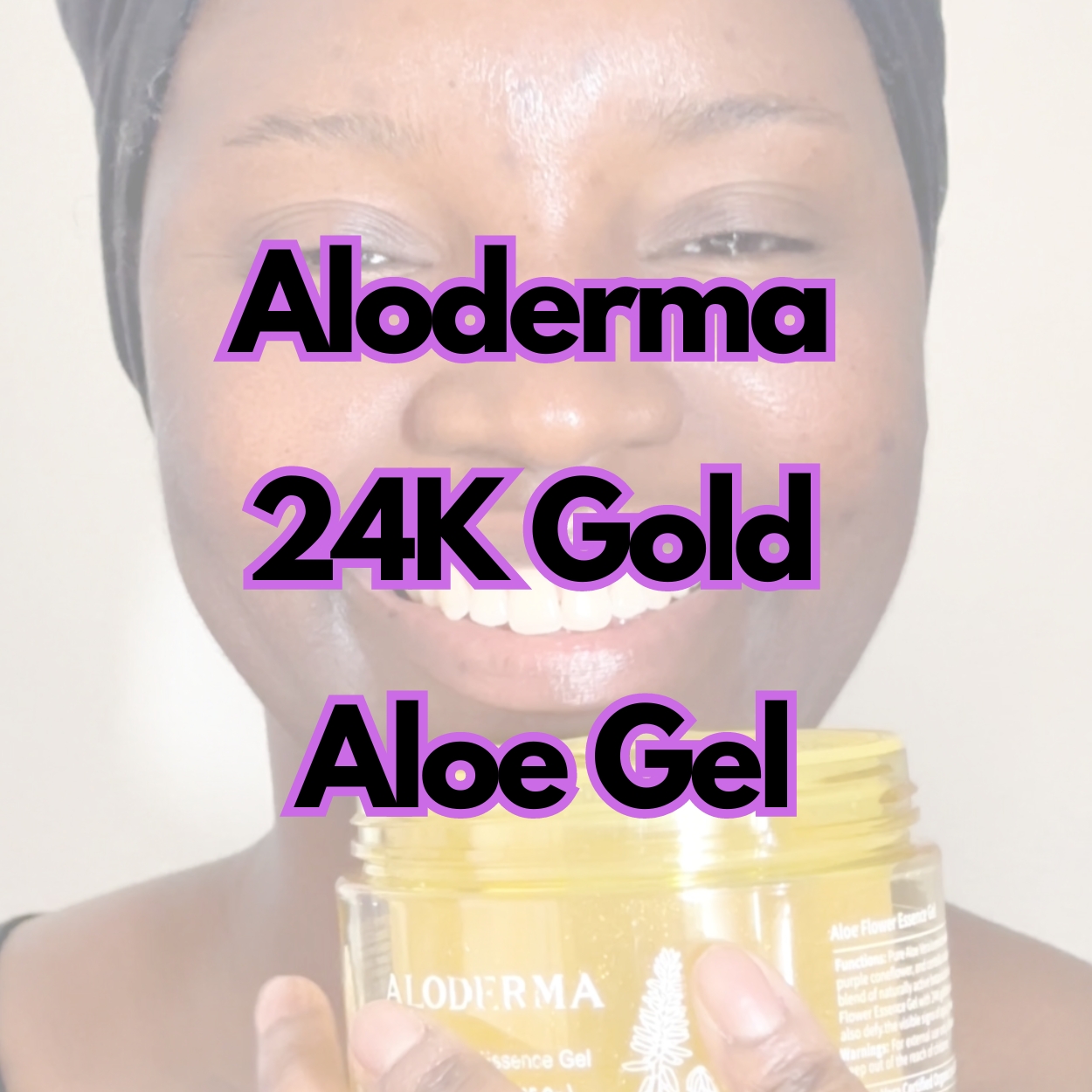 Aloderma 24K Gold Aloe Gel