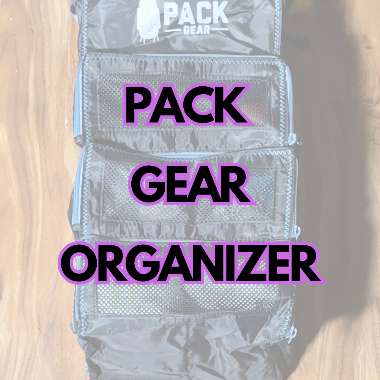 Pack Gear Hanging Carry-On Organizer